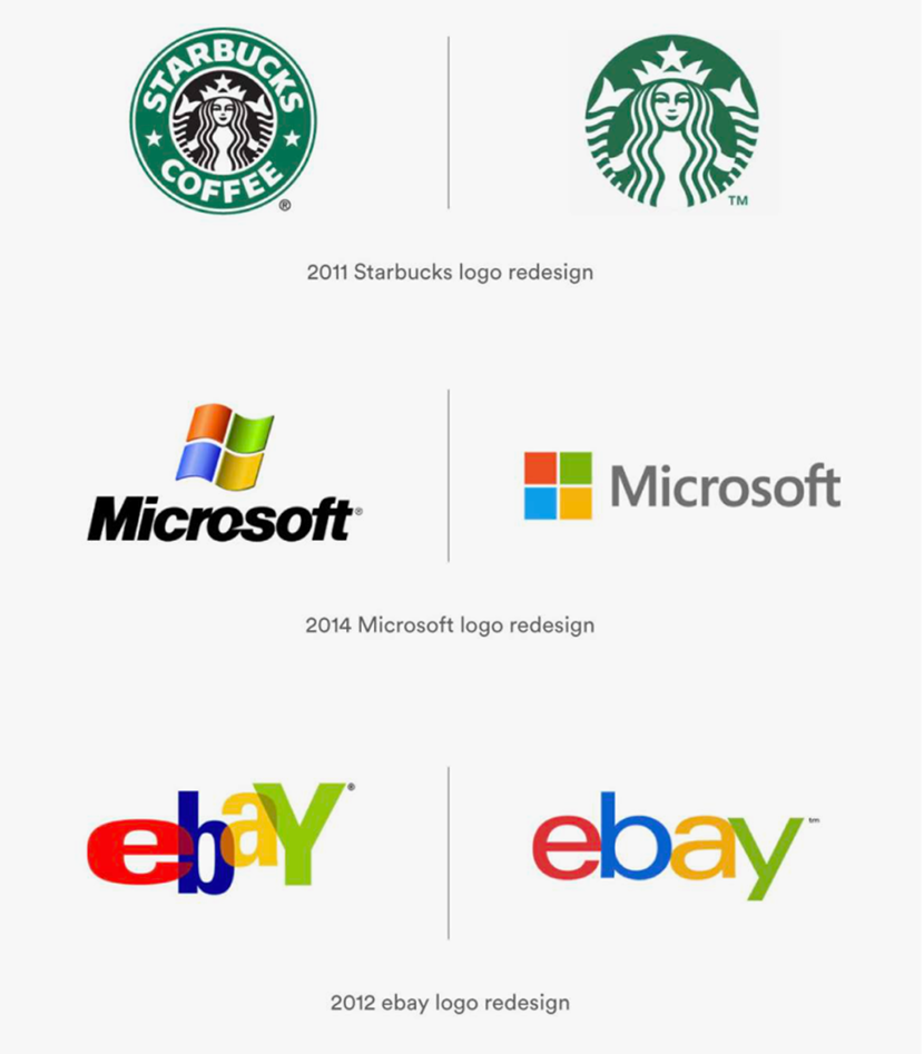 星巴克、微軟、易趣新舊logo對比.png